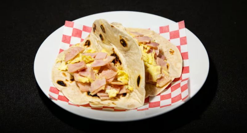 tacos de huevo