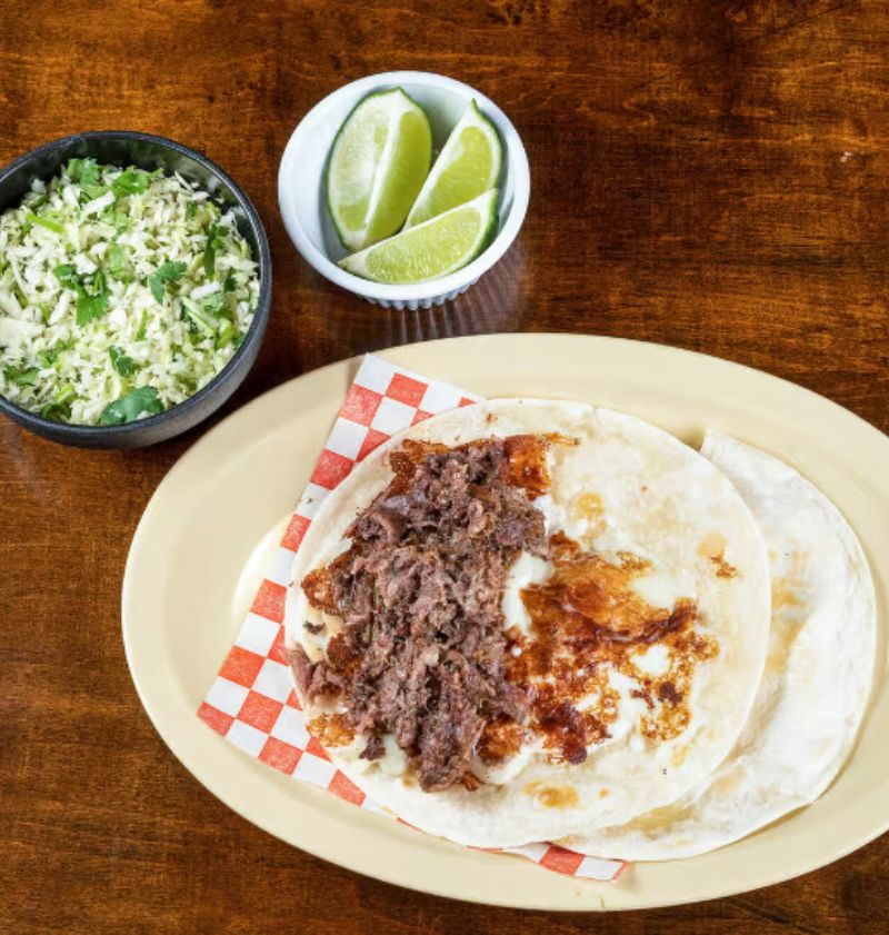 quesadilla de barbacoa